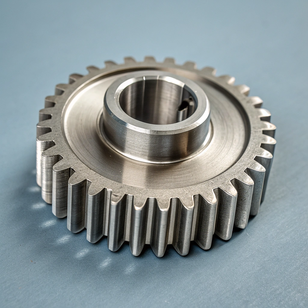 High-precision marine gear with a silver Quality Seal overlay